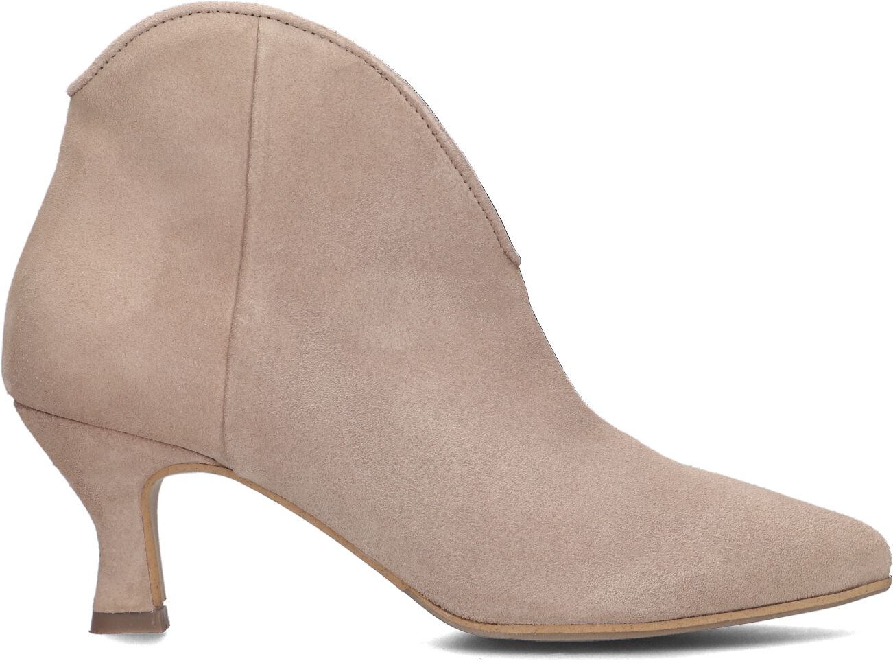 VIA VAI Enkellaarsjes
Dames Noelle, Maat: 36, Materiaal: Suède, Kleur: Beige