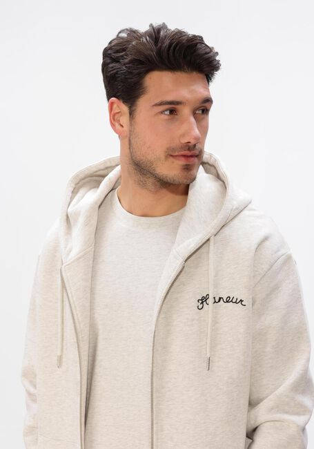 Lichtgrijze FLANEUR T-shirt SIGNATURE T-SHIRT - large