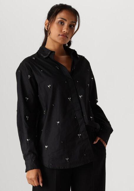 Zwarte COPENHAGEN MUSE Blouses CMVATAN-SHIRT - large