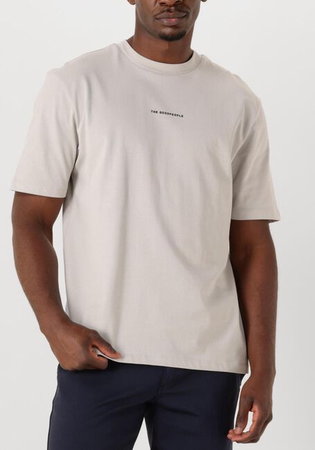Lichtgrijze THE GOODPEOPLE T-shirt TPHOTO - large