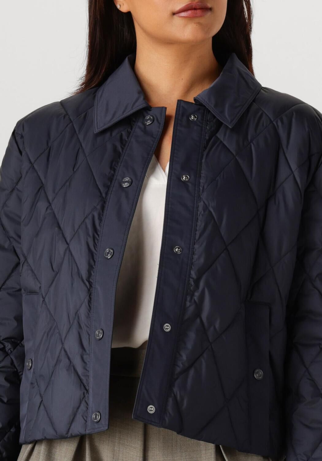 Donkerblauwe MARC CAIN SPORTS Jack ZS 12.04 W07 OUTDOORJACK - large