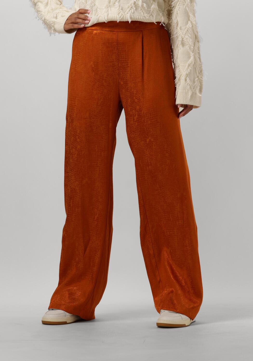 Amaya Amsterdam Pantalon Dames Vivian Pants, Maat: M, Kleur: Oranje