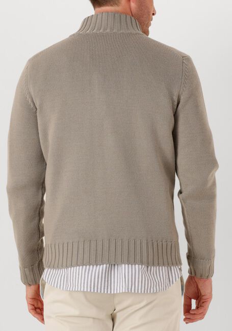 Grijze FILIPPO DE LAURENTIIS Trui MEZZA ZIP ML - large