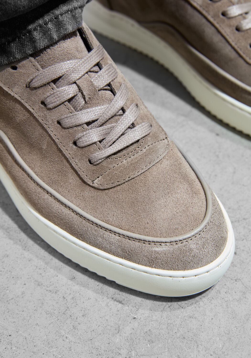 Bruine FILLING PIECES Lage sneakers MONDO SUEDE LUX - large