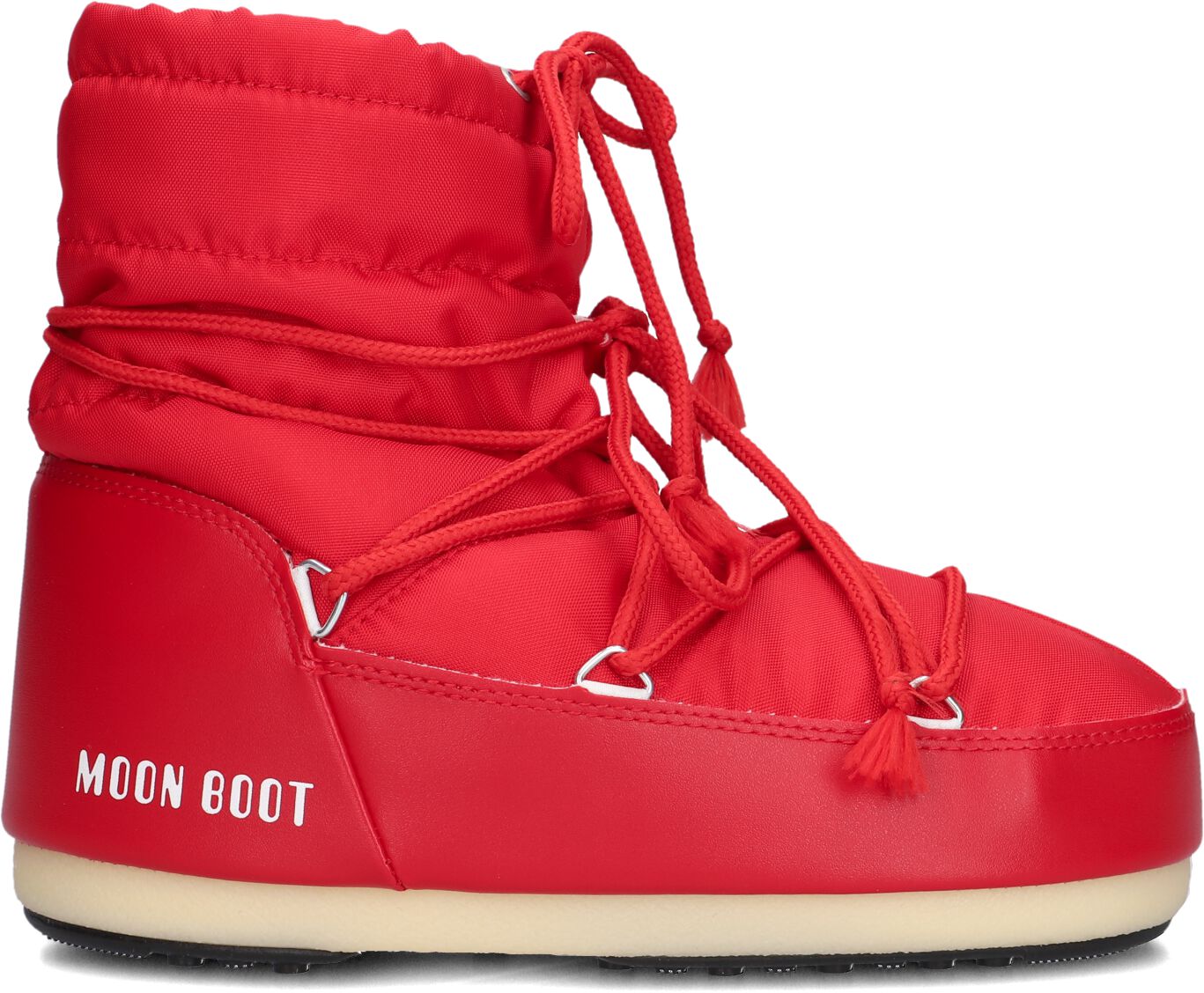 Moon Boot Snowboots Dames Light Low Nylon, Maat: 37/38, Materiaal: Textiel, Kleur: Rood