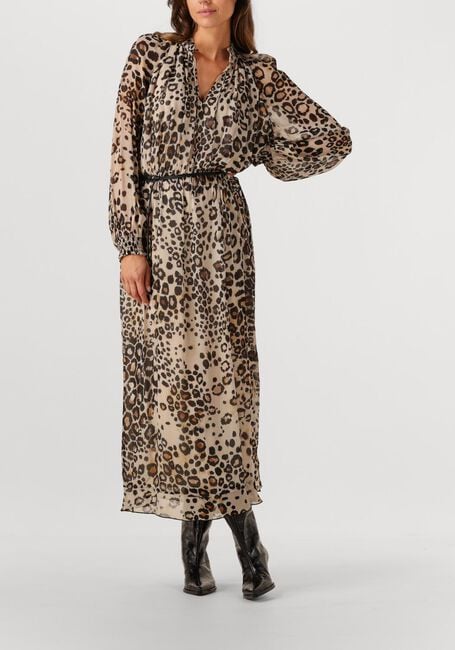 Bruine MARC CAIN COLLECTION Midi jurk ZC 21.08 W27 - large