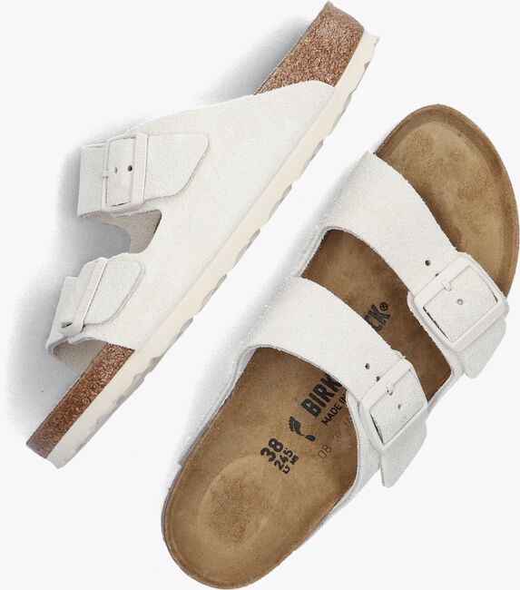 witte birkenstock slippers arizona dames