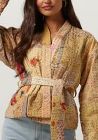 Oranje SISSEL EDELBO Kimono AURORA EMBROIDERY PATCHWORK JACKET - medium