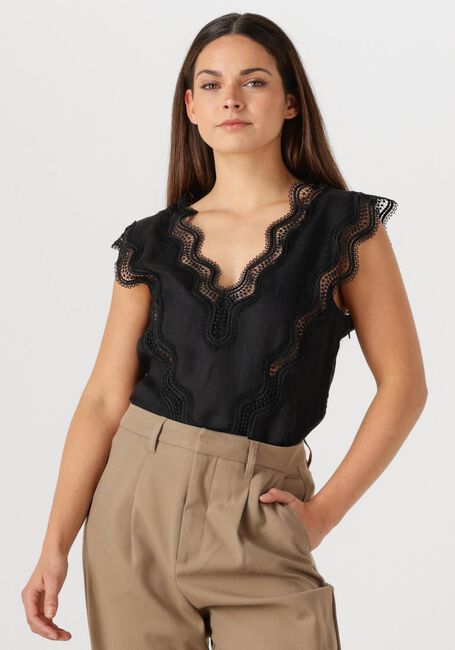Zwarte COPENHAGEN MUSE Top NATULI TOP - large