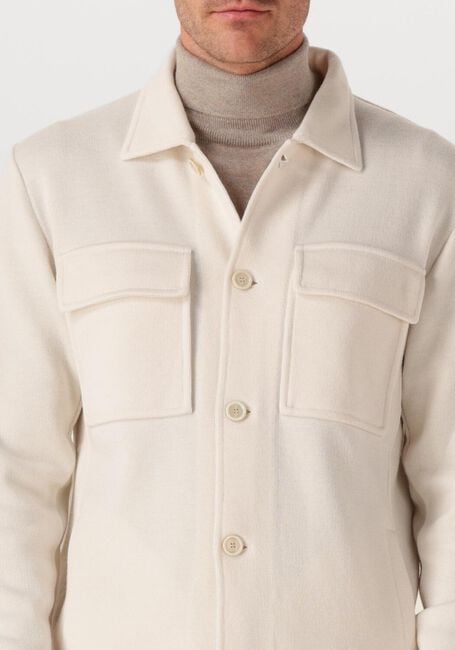 Ecru LARDINI Overshirt GIACCA MAGLIA UOMO - large