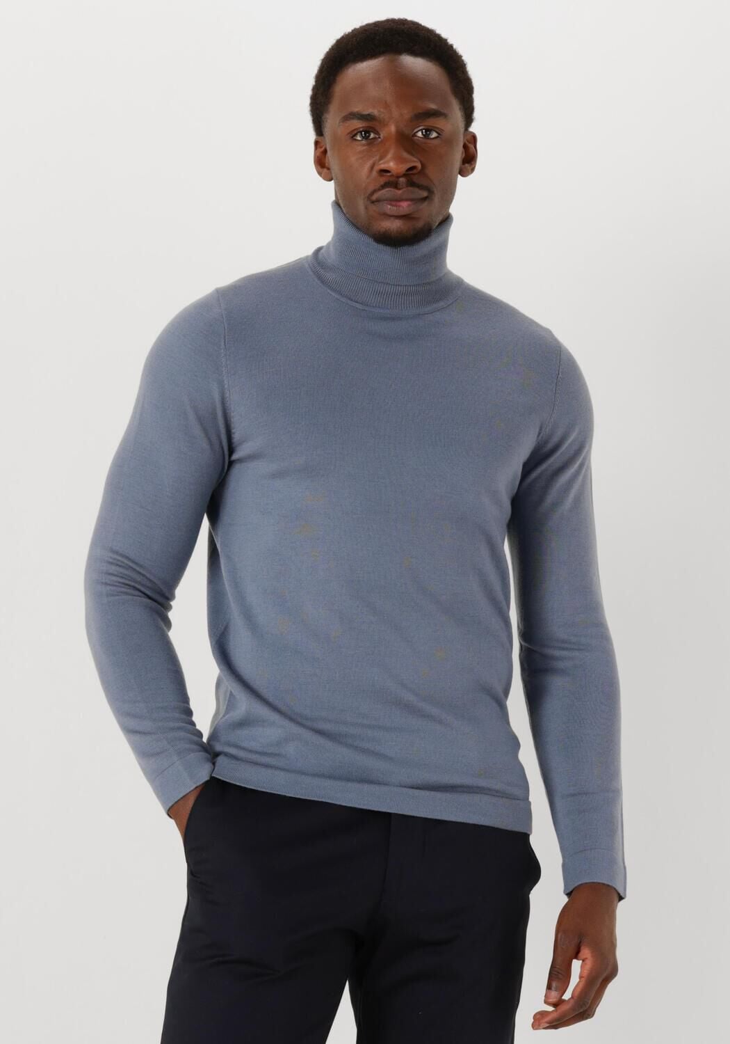 Drykorn Trui Heren Joey 420002, Maat: L, Kleur: Blauw