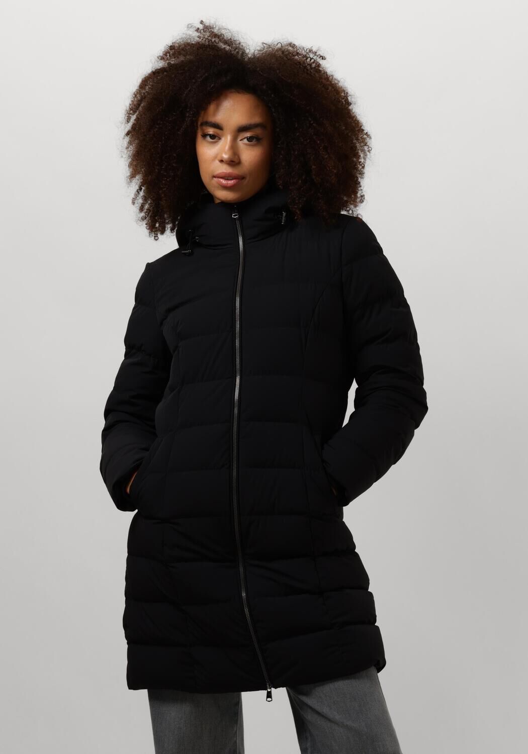 Beaumont Gewatteerde Jas Dames Polly, Maat: 38, Kleur: Zwart