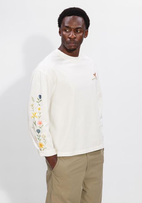 Creme BRAM'S FRUIT T-shirt ROBIN LONGSLEEVE - large