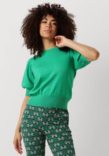Groene MINUS Top LIVA KNIT TEE - large