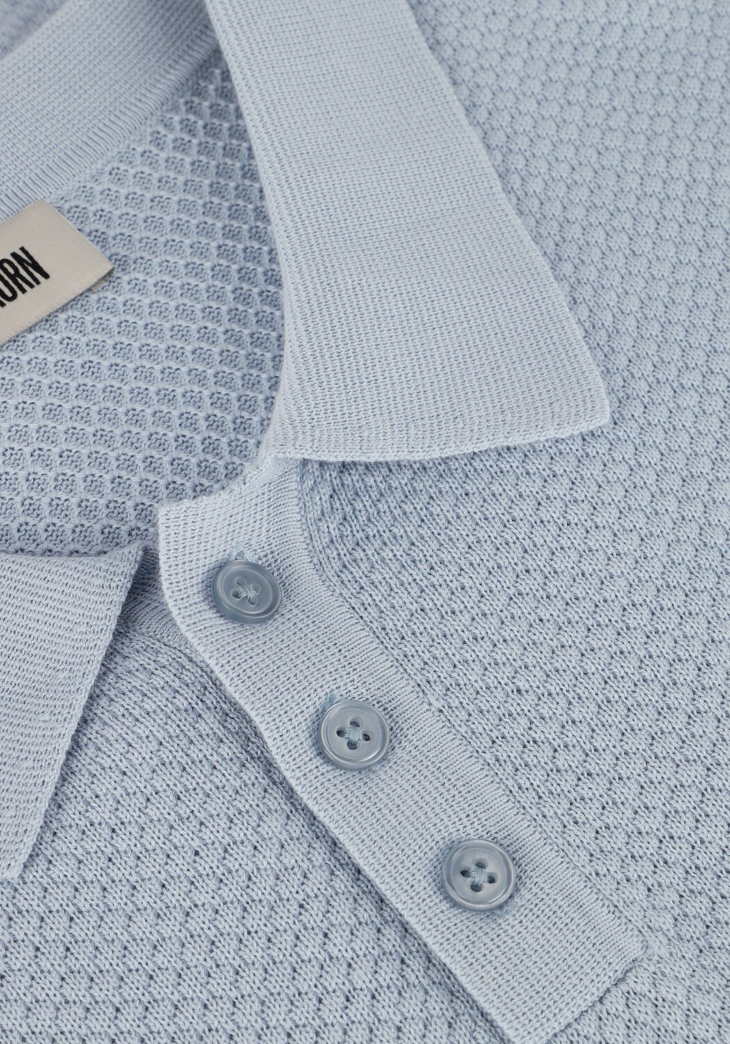 Lichtblauwe DRYKORN Polo TRITON 420187 - large