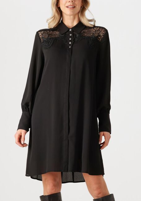 Zwarte BRUUNS BAZAAR Mini jurk VIENA DRESS - large