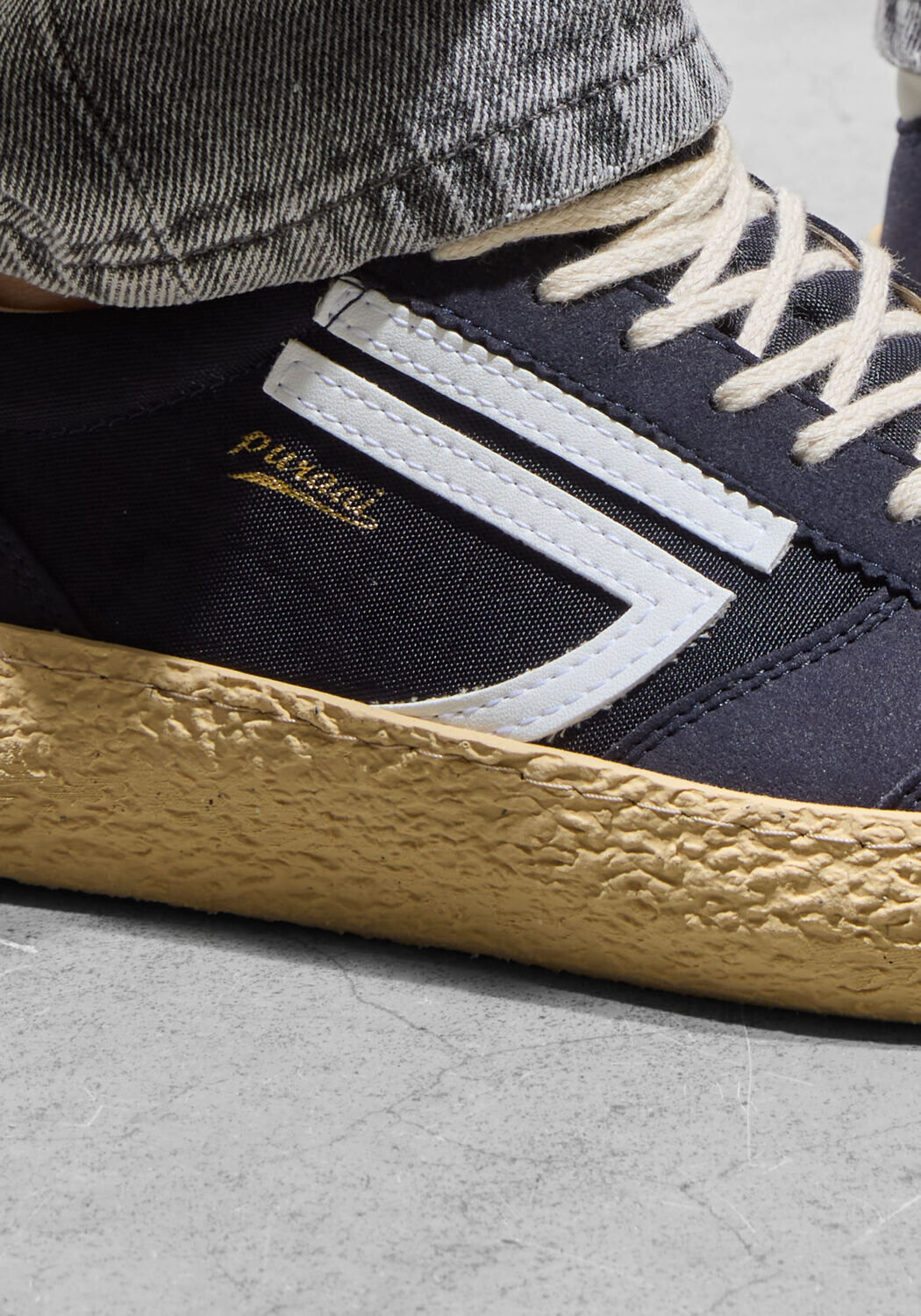 Blauwe PURAAI Lage sneakers 1.01 VINTAGE - large