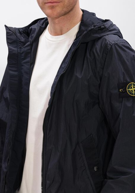 Donkerblauwe STONE ISLAND Gewatteerde jas JACKET S0A23 - large