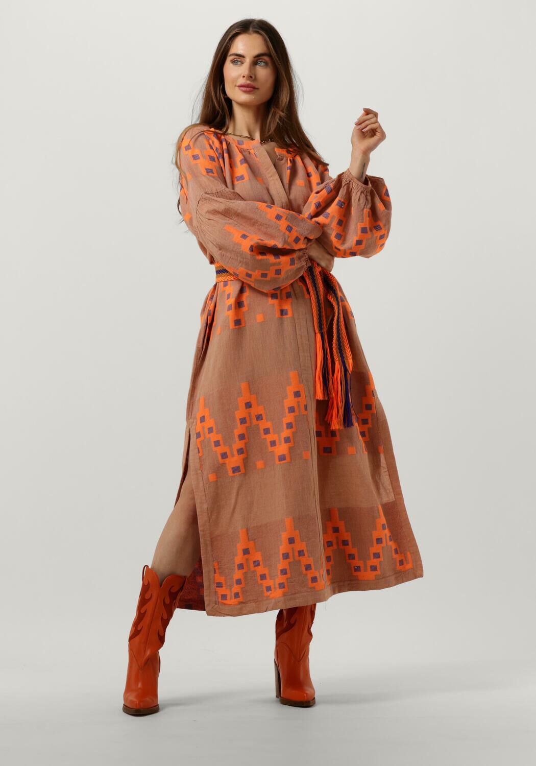 Devotion Maxi Jurk Dames Korali, Maat: S, Kleur: Oranje