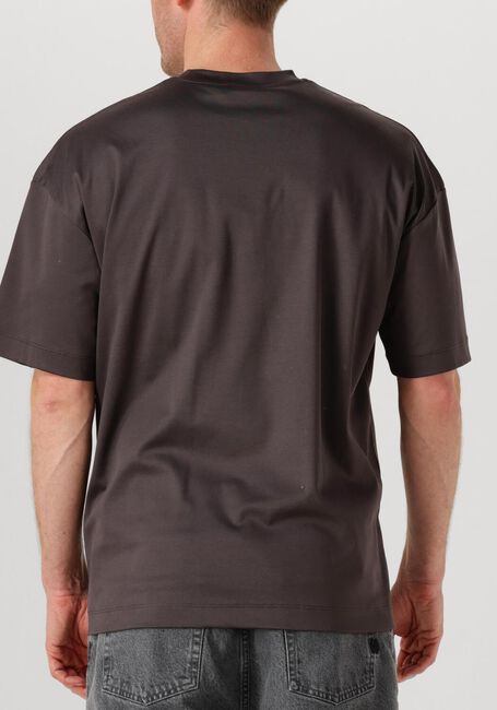Bruine VALENZA Polo / T-shirt 1026 INTERLOCK SUPIMA OVERSIZED T SHIRT - large