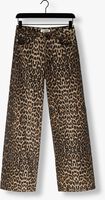 Leopard CO'COUTURE Straight leg jeans LEO DENIM PANEL PANT - medium