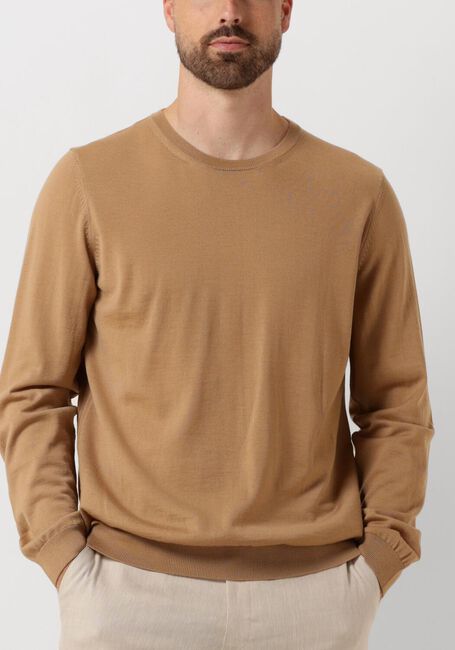 Camel BOSS BLACK Trui LENO - large