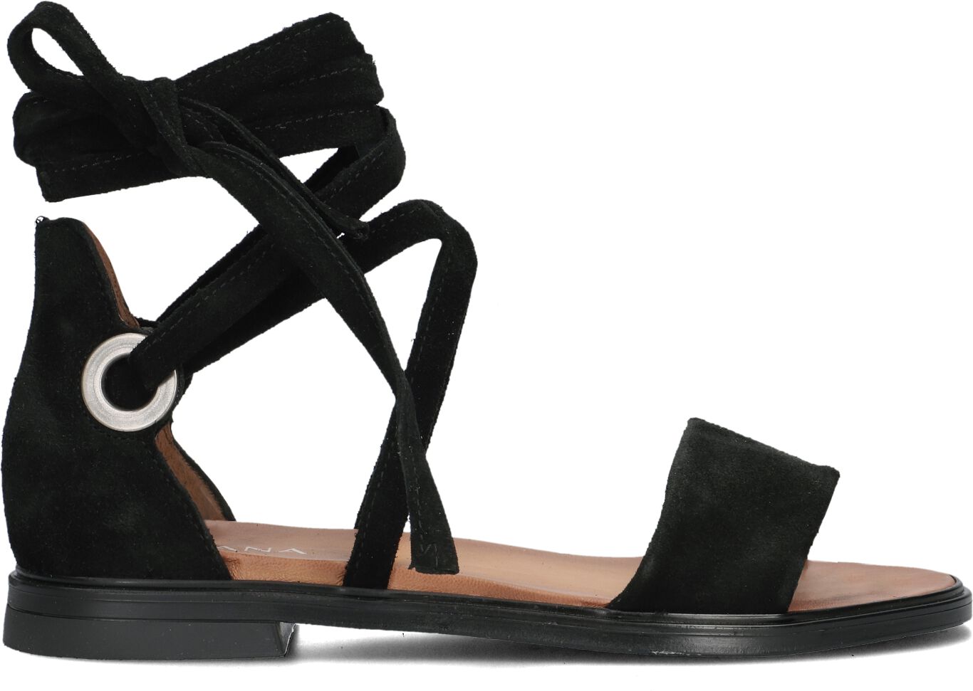 Ayana Sandalen
Dames M05084, Maat: 42, Materiaal: Suède, Kleur: Zwart