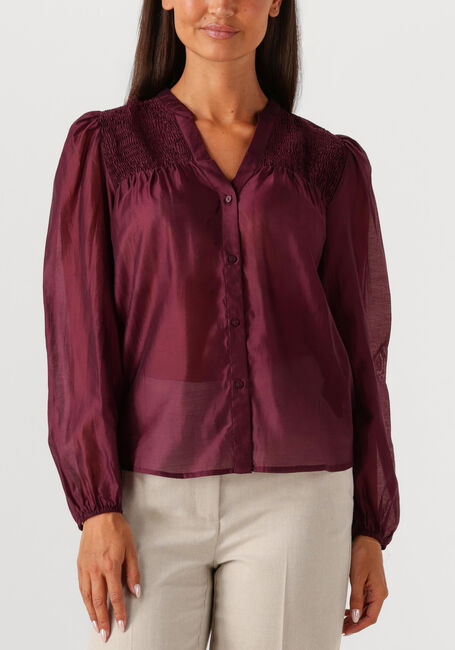 Bordeaux CO'COUTURE Blouses TAFFY SMOCK V-SHIRT - large