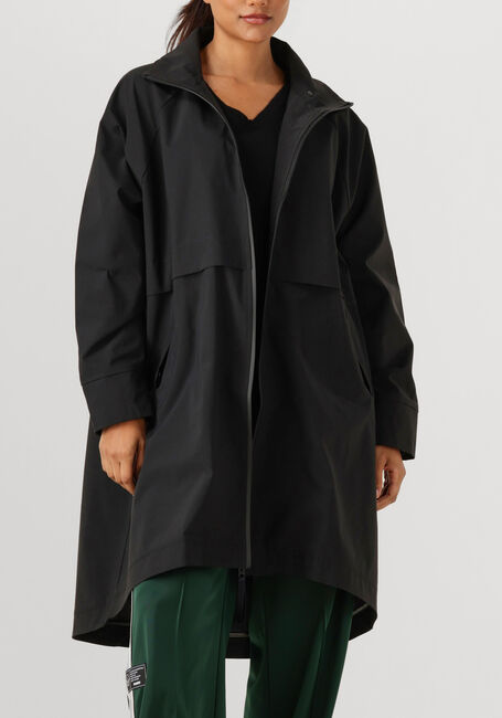 Zwarte DEBLON SPORTS Regenjas ROMY RAINCOAT - large