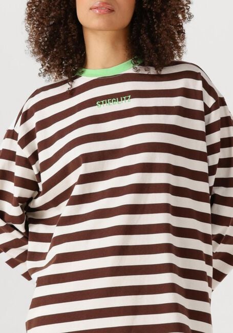 Bruine STIEGLITZ Top JANITA WIDE SKATE LONGSLEEVE - large