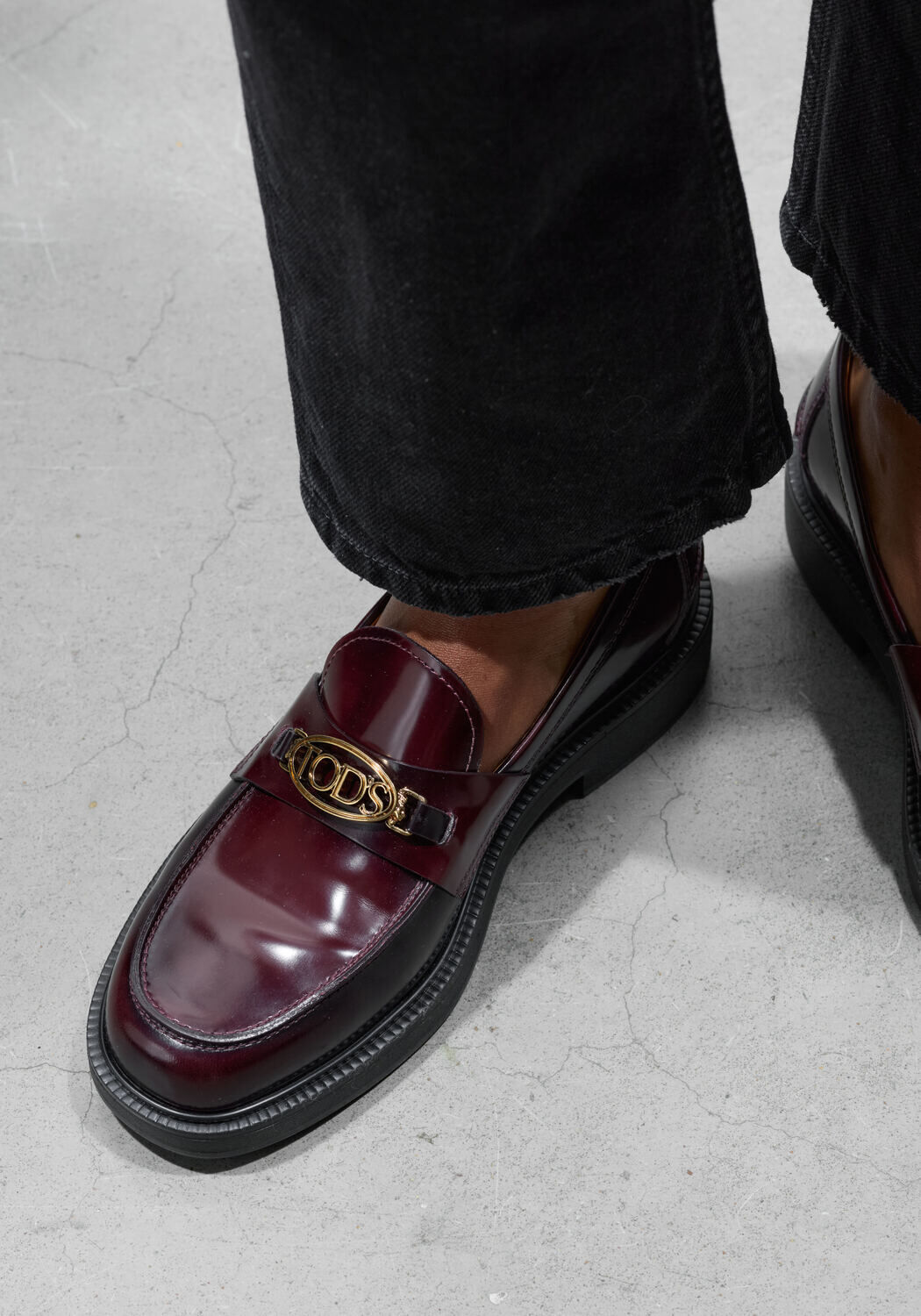 Rode TOD'S Loafers LED LOGO LOAFER - large