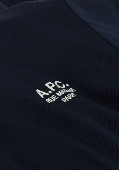 Donkerblauwe APC Trui HOODIE STANDARD RUE MADAME GOTS - large