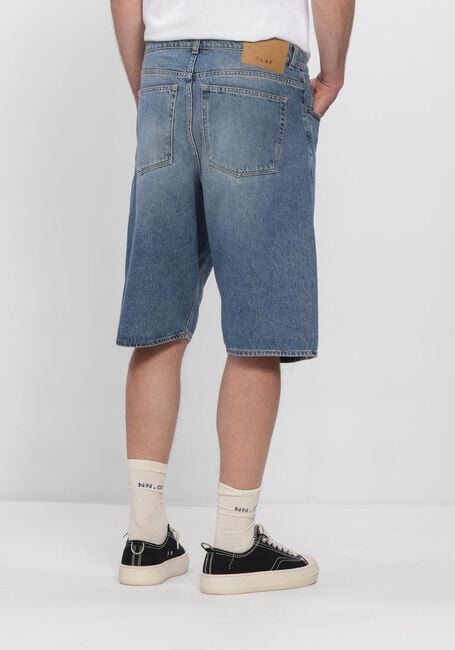 Lichtblauwe OLAF HUSSEIN Shorts DENIM SHORTS - large