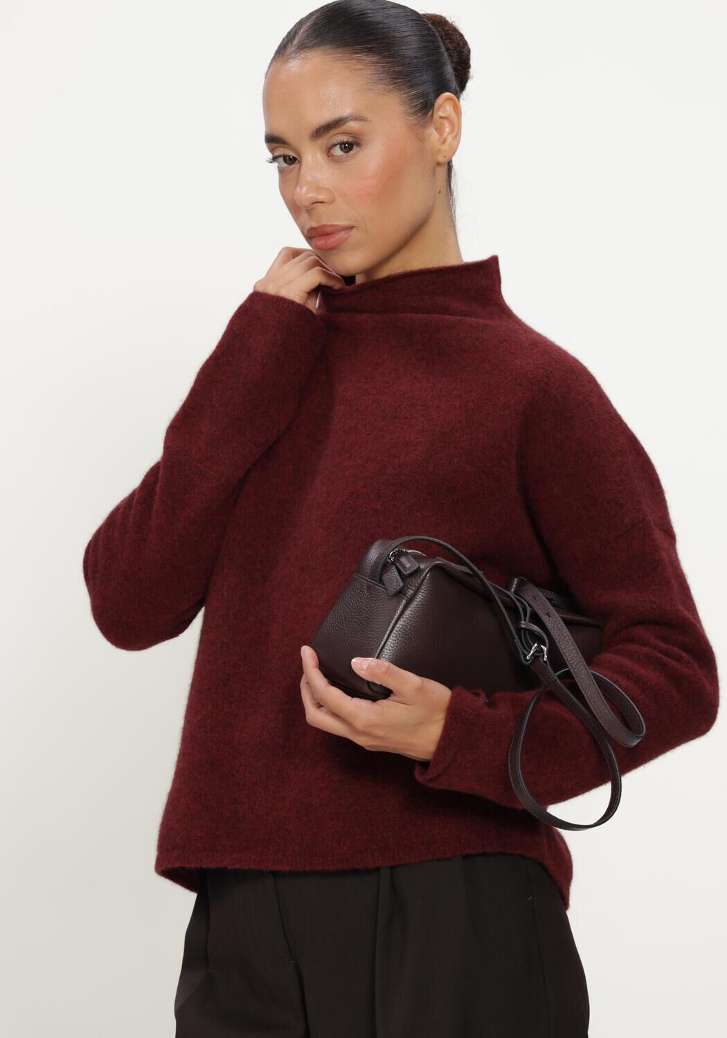 Filippa K Filippa K Trui Dames Mika Yak Funnelneck Sweater