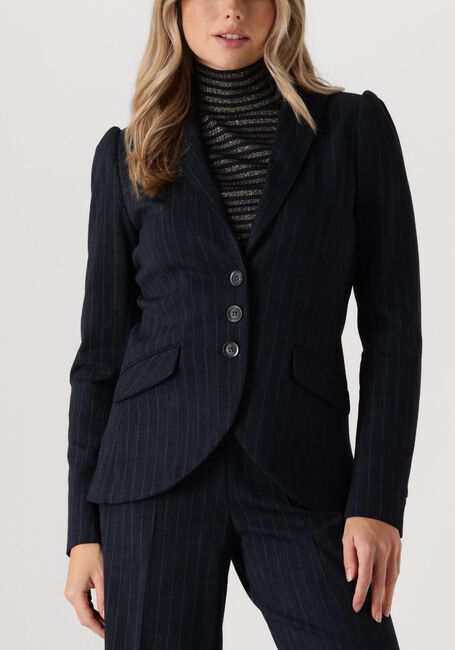 Blauwe SUMMUM Blazer BLAZER PUNTO VINTAGE STRIPE - large