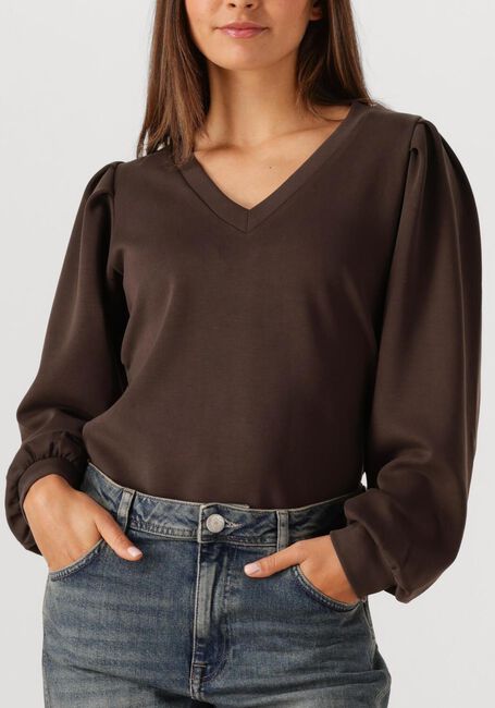 Bruine AIMEE THE LABEL Trui BABETTE - large