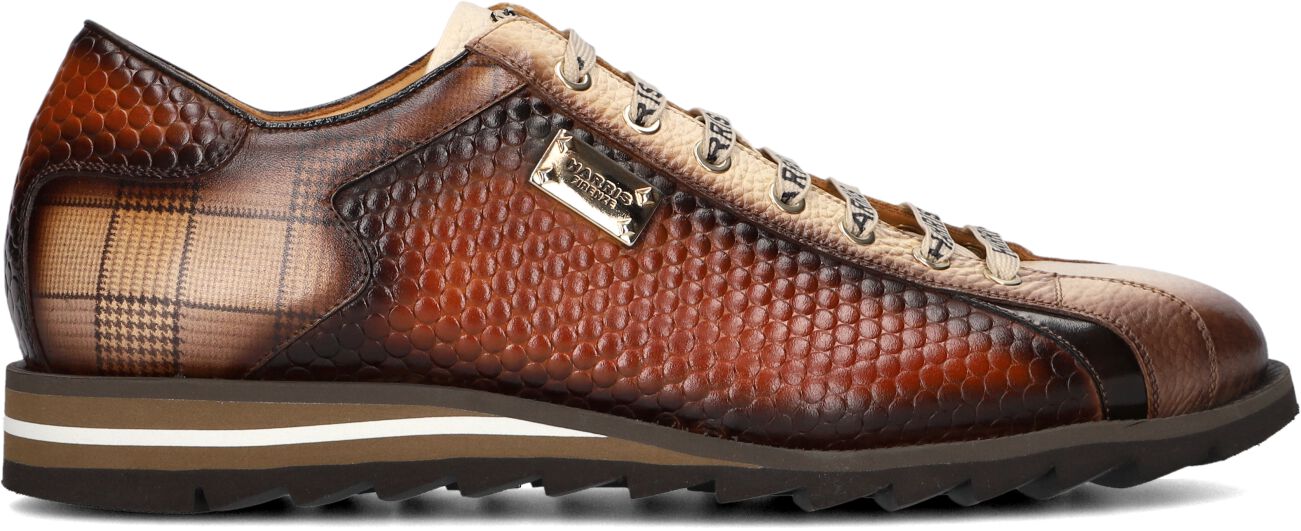Harris Lage Sneakers Heren 0818, Maat: 44, Materiaal: Leer, Kleur: Beige afbeelding