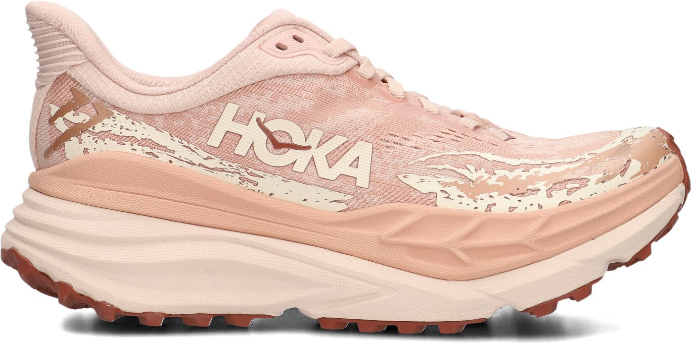 Hoka Lage Sneakers Dames Stinson 7, Maat: 41 1/3, Materiaal: Textiel, Kleur: Roze