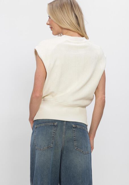 Beige CLOSED Tops & T-shirts WAISTED CREWNECK - large