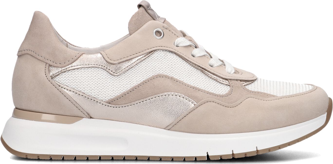 Gabor Lage Sneakers Dames 445, Maat: 35, Materiaal: Leatherlook, Kleur: Wit