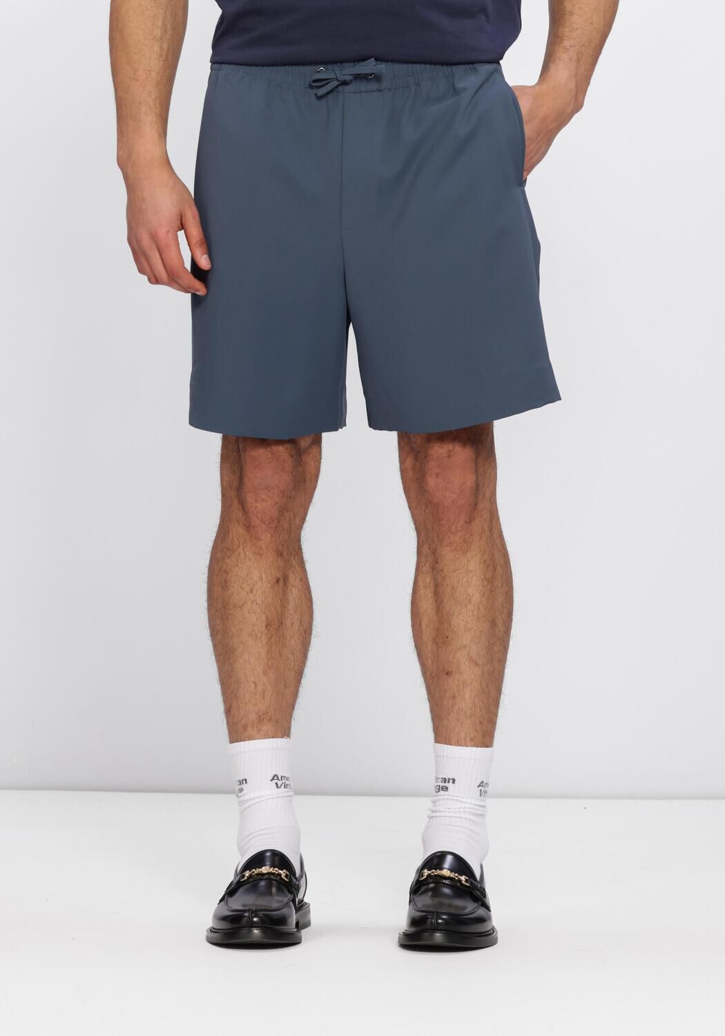 Donkerblauwe NEW AMSTERDAM SURF ASSOCIATION Korte broek WORK SHORTS - large