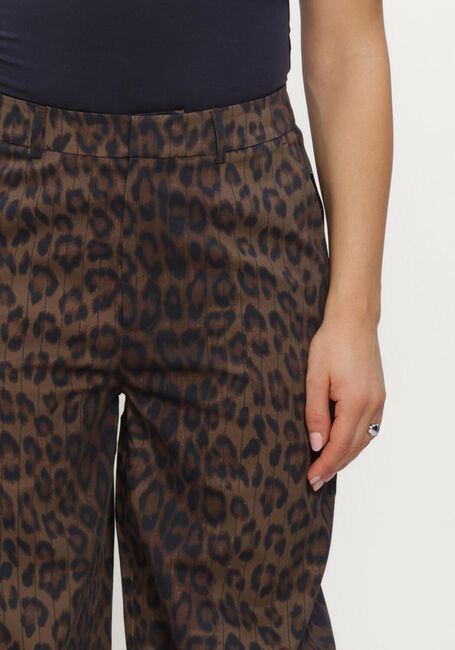 Zwarte ALIX THE LABEL Barrel jeans LADIES WOVEN ANIMAL BARREL PANTS - large