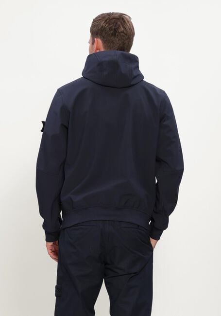 Donkerblauwe STONE ISLAND Jack BIKER JACKET S0B22 - large