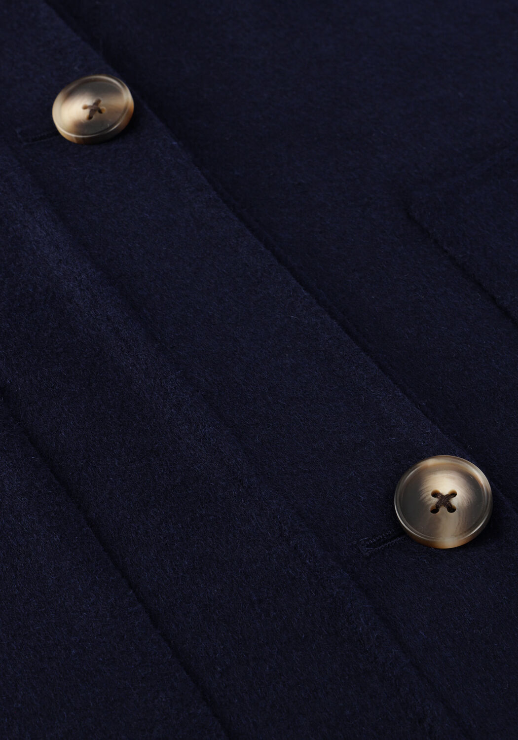 Donkerblauwe ALTER EGO Faux fur jas LENA - large