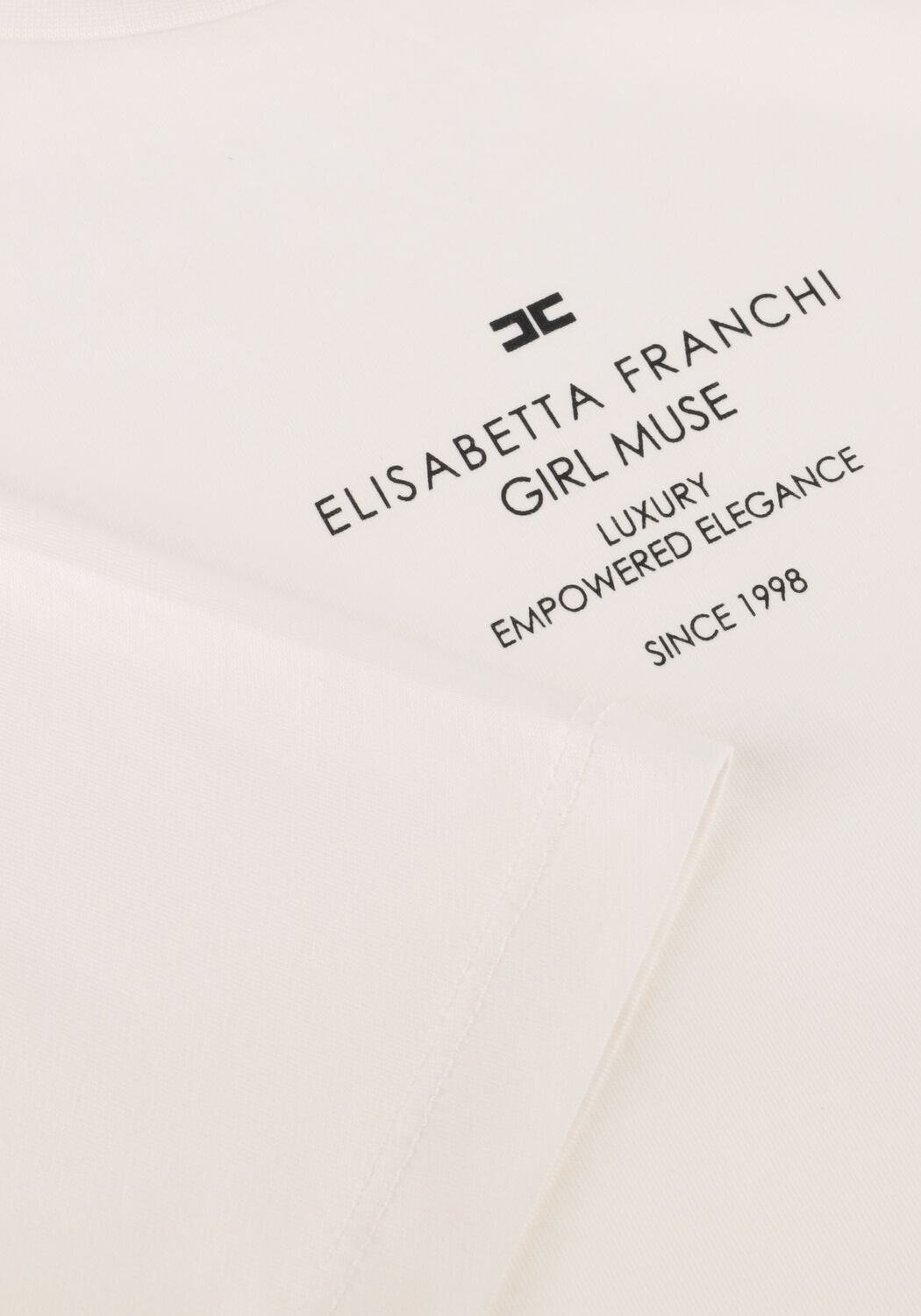 Witte ELISABETTA FRANCHI T-shirt T SHIRT - large