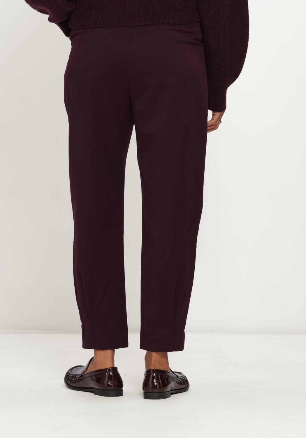 Bordeaux AMAYA AMSTERDAM Pantalon VIVIENNE PANTS - large