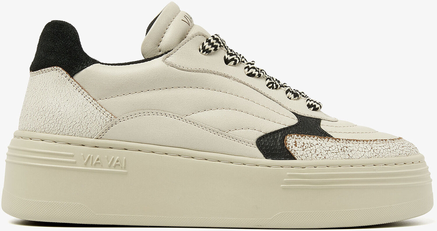 Witte VIA VAI Lage sneakers ISA JOSIE Assem