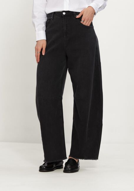 Zwarte JANICE Barrel jeans BILLY - large