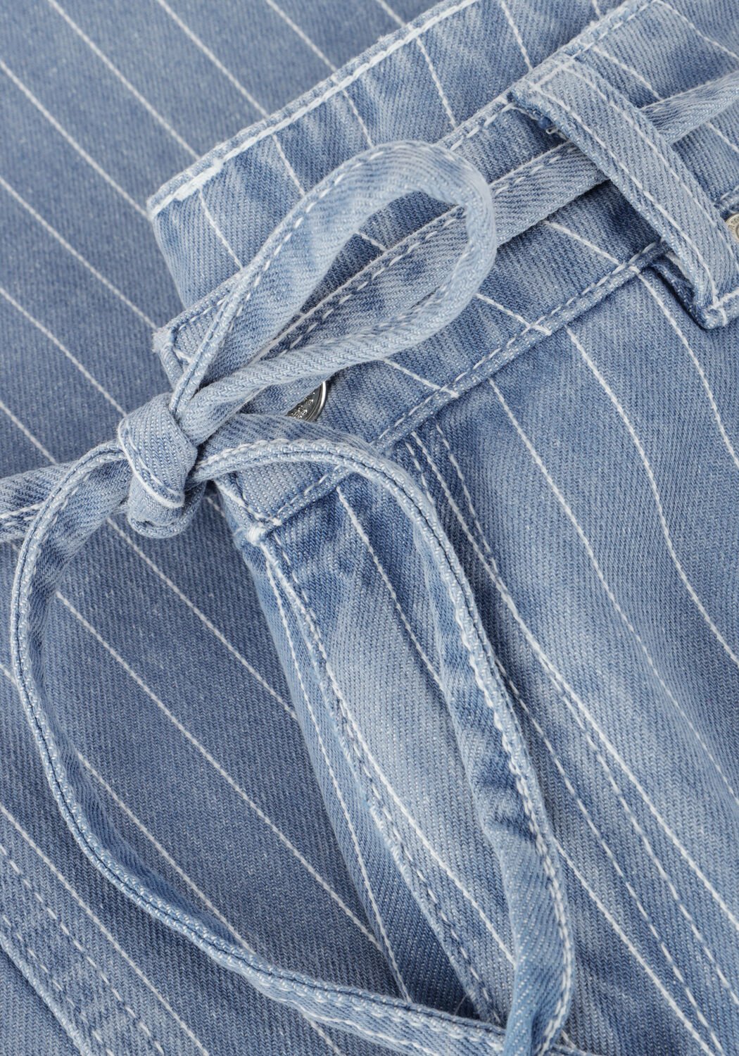 Lichtblauwe SECOND FEMALE Straight leg jeans LAYNE JEANS - large