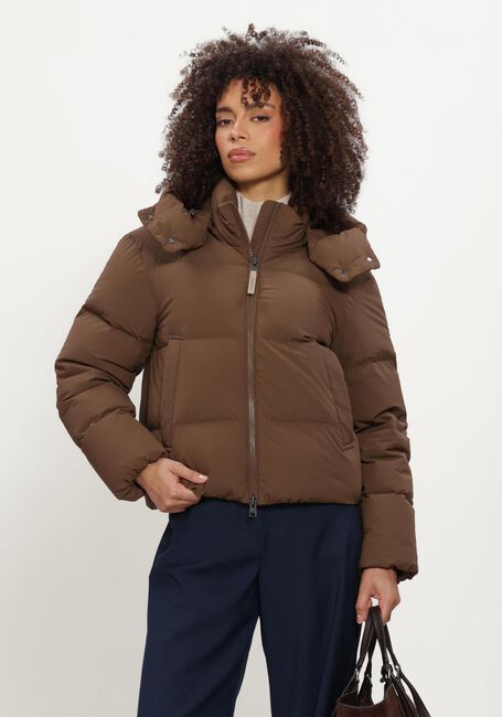 Bruine WOOLRICH Gewatteerde jas MADISON JACKET - large